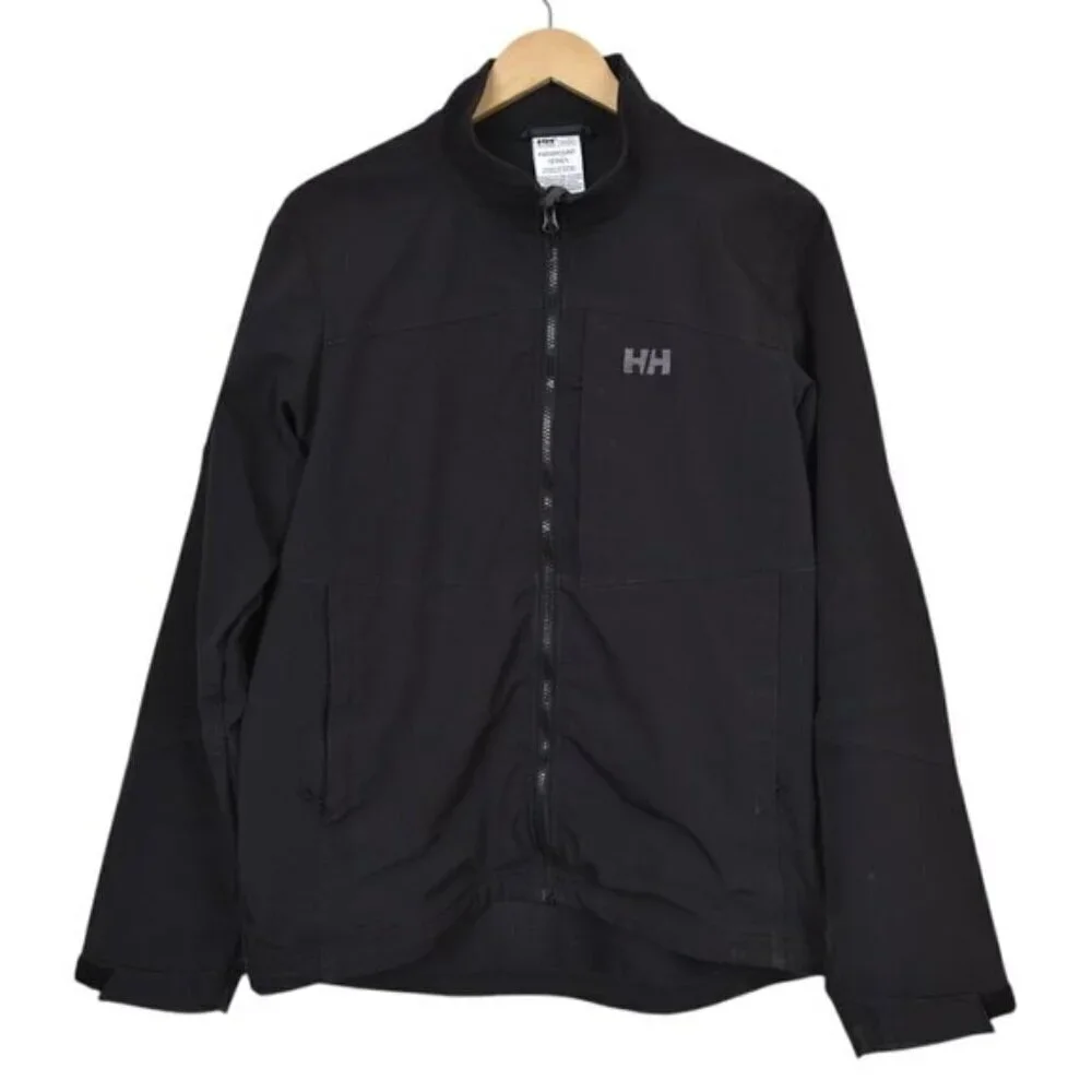 Helly Hansen Men's Paramount Softshell Jacket Black Water Resistant Size Large - Picture 1 of 12